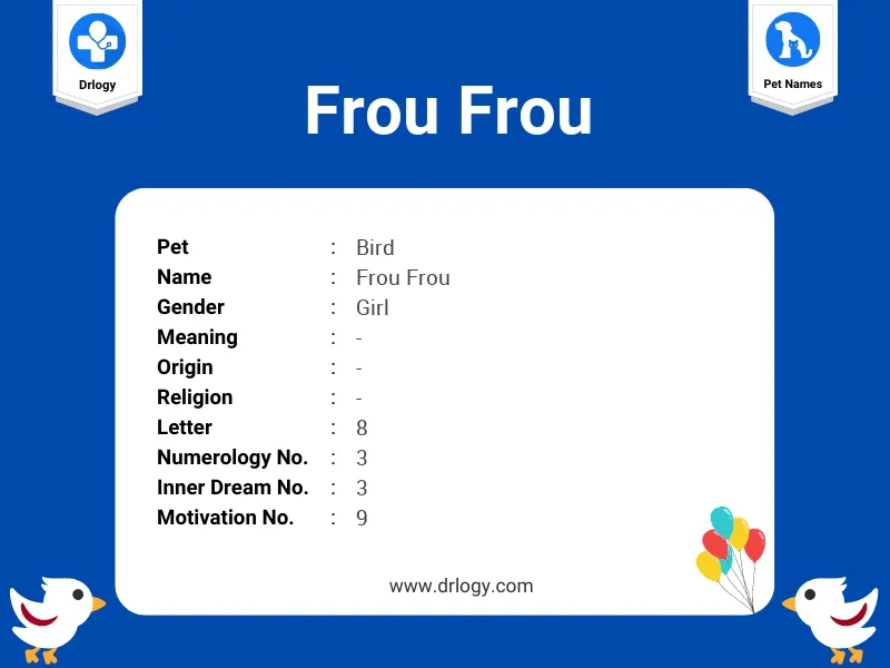 Frou Frou Name Meaning